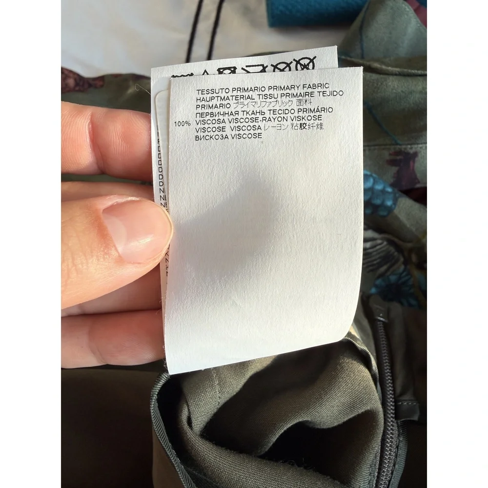 MM6 Maison Margiela Olive Green Skirt 40
